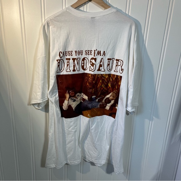 Dinosaur Hank Williams Jr Bocephus T-Shirt Men’s 4XL - Picture 1 of 5